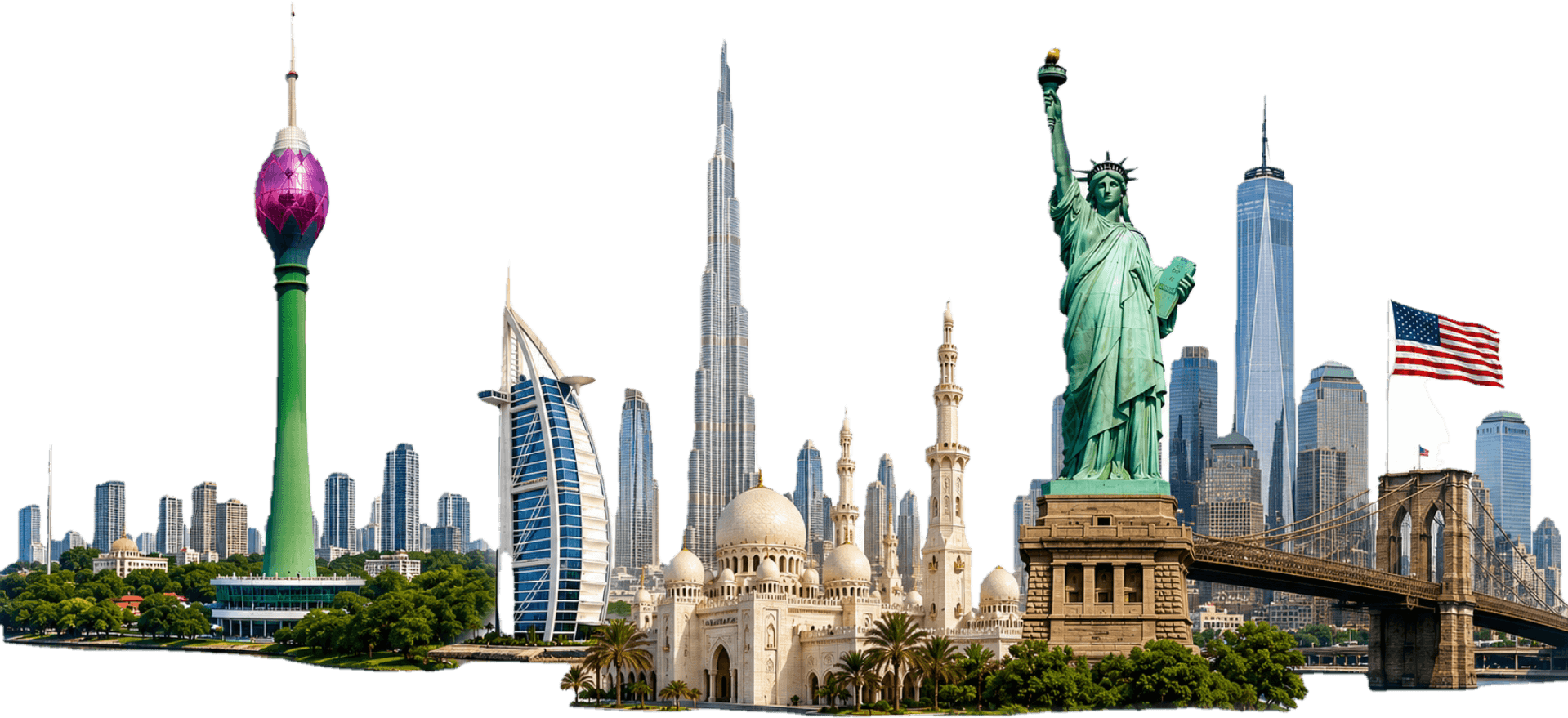 WinAsia global presence — Sri Lanka, United Arab Emirates, and Canada